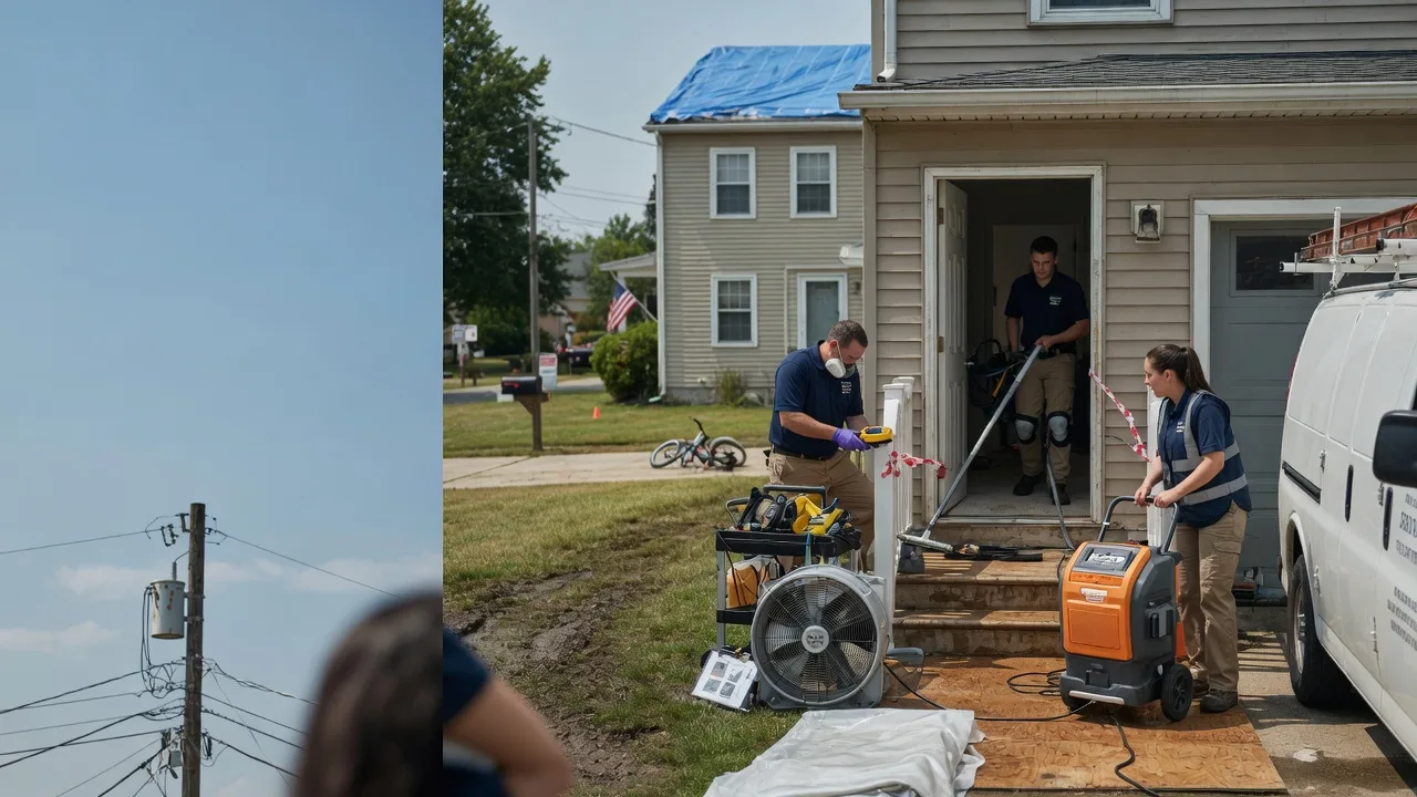 Water Damage Repair in Pomaria, SC near me